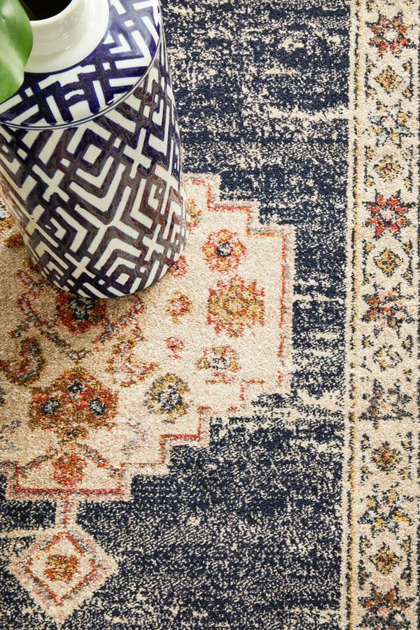 CHARM 855 Ecru Runner Rug