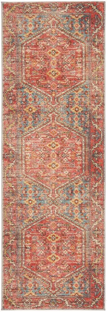 CHARM 856 Crimson Runner Rug