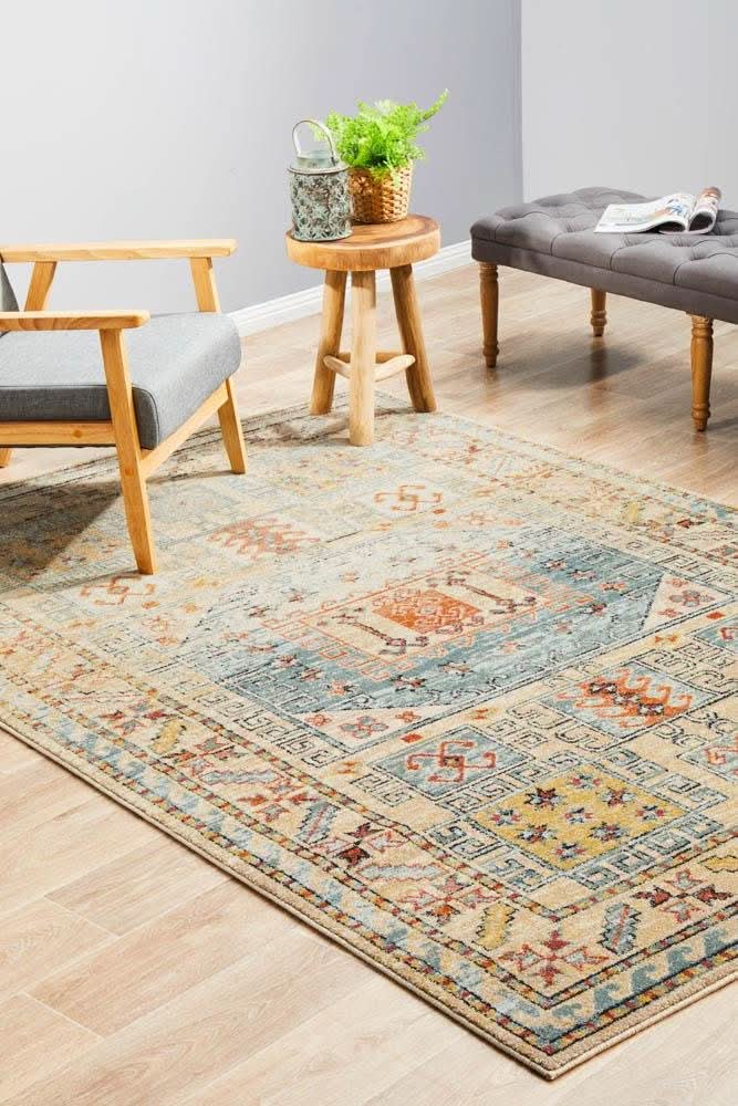 CHARM 859 Sky Blue Rug