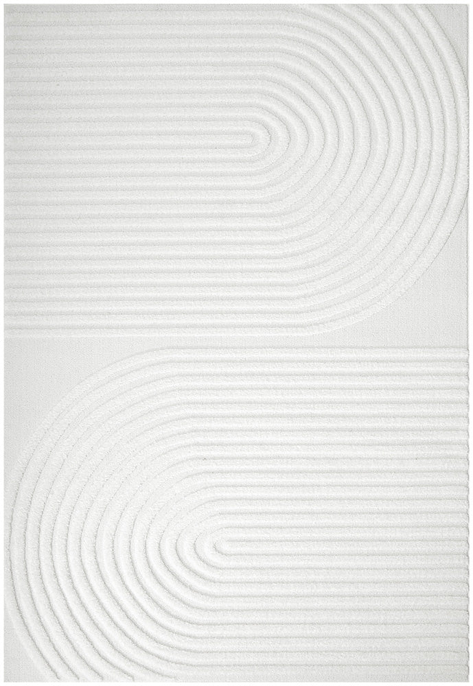 MIST Abbey White Rug