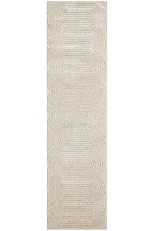 MIST Carl Beige Runner Rug