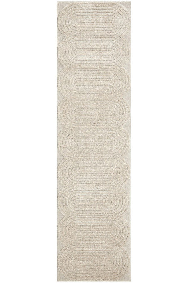 MIST Carl Beige Runner Rug