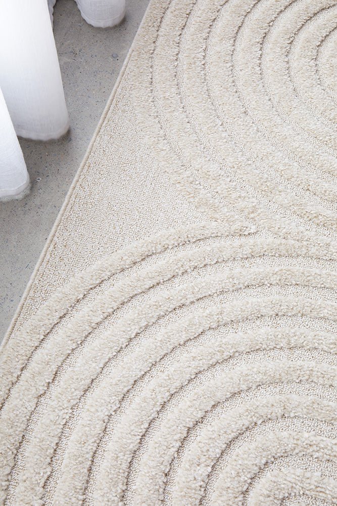 MIST Carl Beige Runner Rug