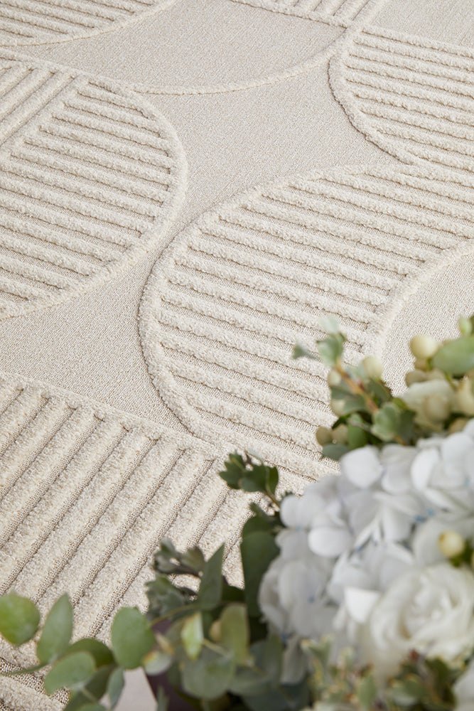 MIST Leo Beige Runner Rug