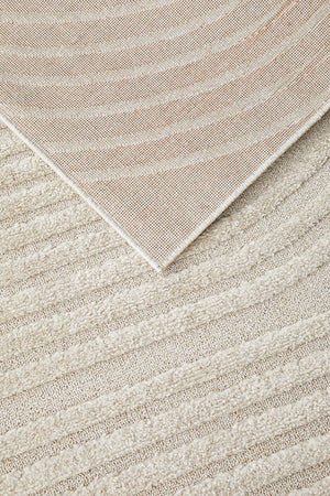 MIST Leo Beige Runner Rug