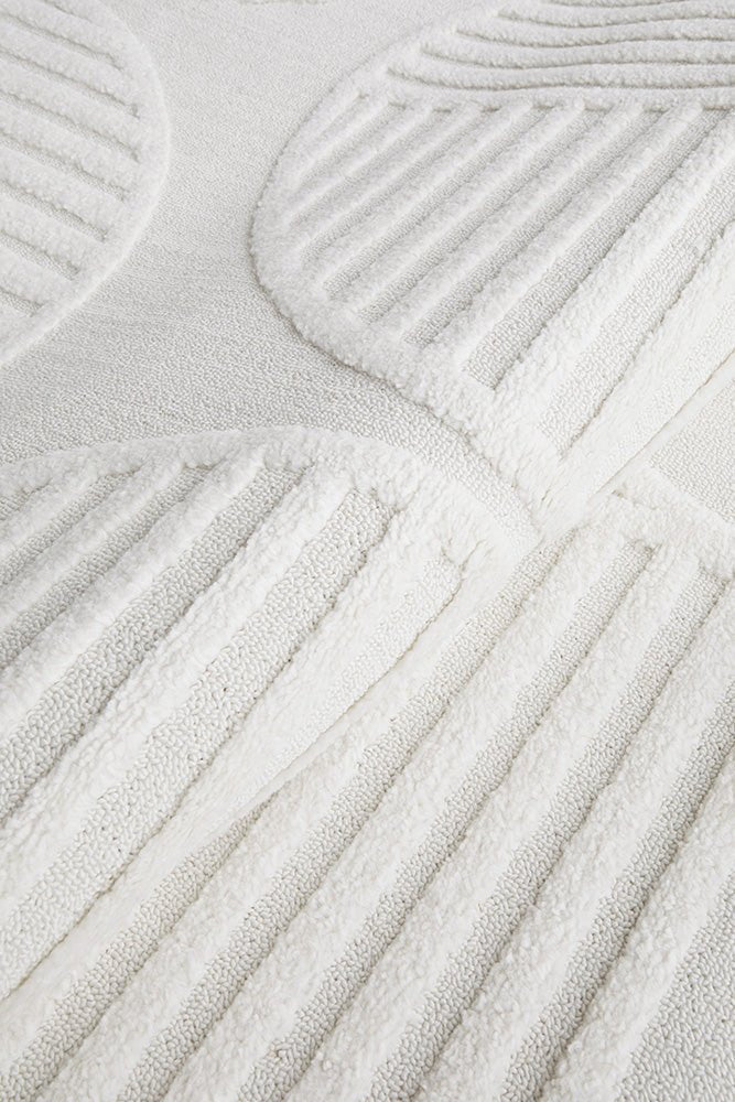 MIST Leo White Runner Rug