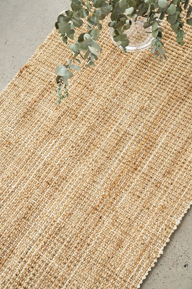 Madras Marlo Natural Runner Rug