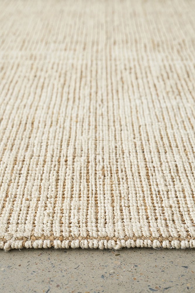 Madras Marlo White Runner Rug