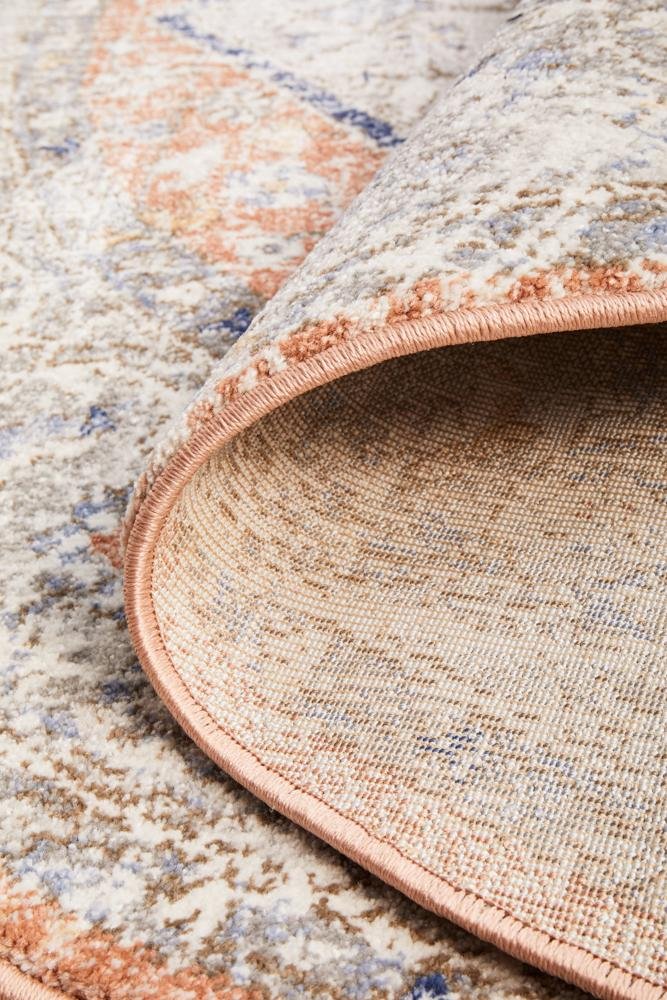 SALSA Lorissa Peach Round Rug