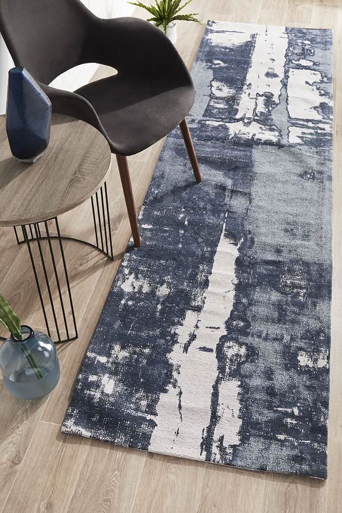 Magic 11 Denim Runner Rug