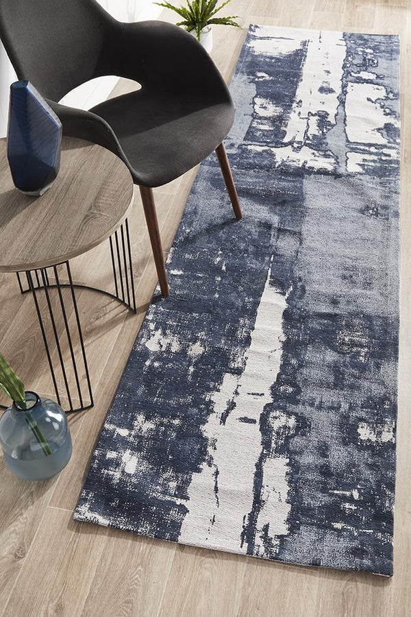 Magic 11 Denim Runner Rug