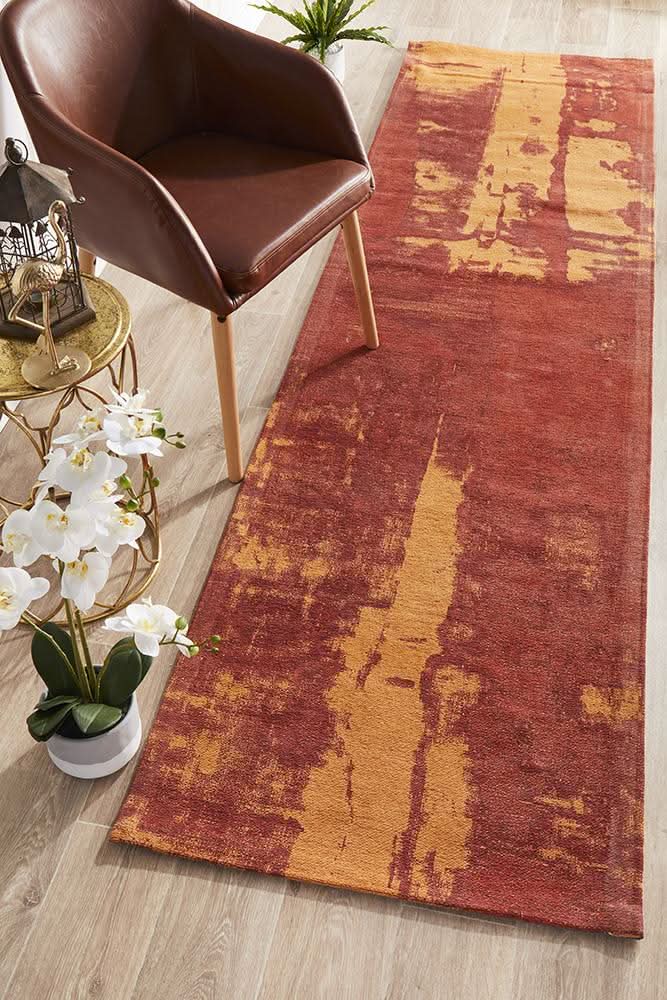 Magic 11 Paprika Runner Rug