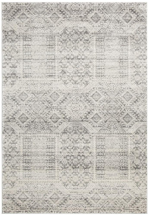 Mirage Zelda Silver Grey Rug