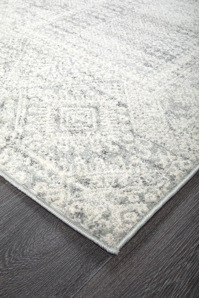 Mirage Zelda Silver Grey Rug