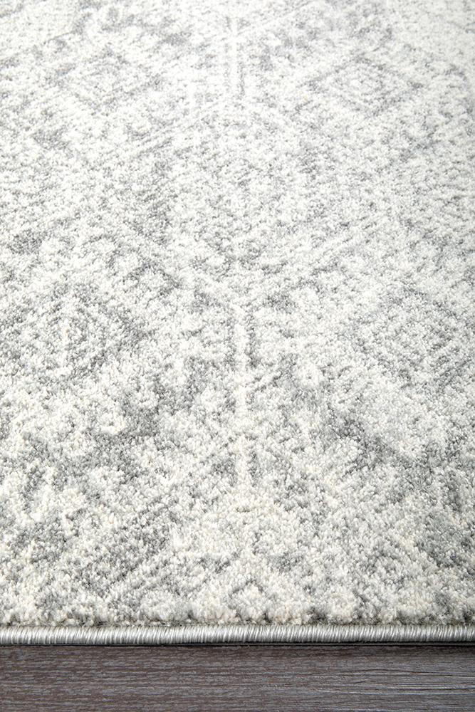 Mirage Zelda Silver Grey Rug