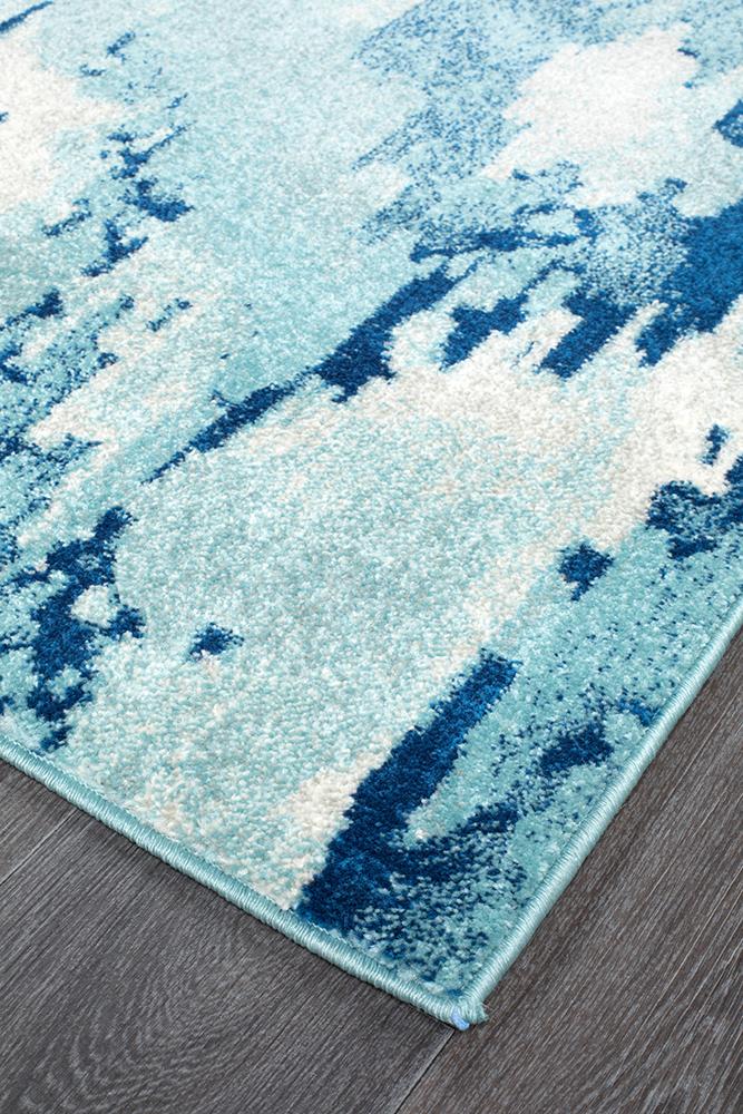 Mirage Lesley Whimsical Blue Rug