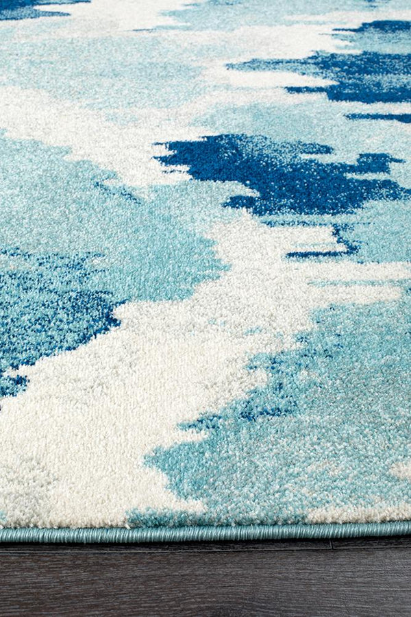 Mirage Lesley Whimsical Blue Rug