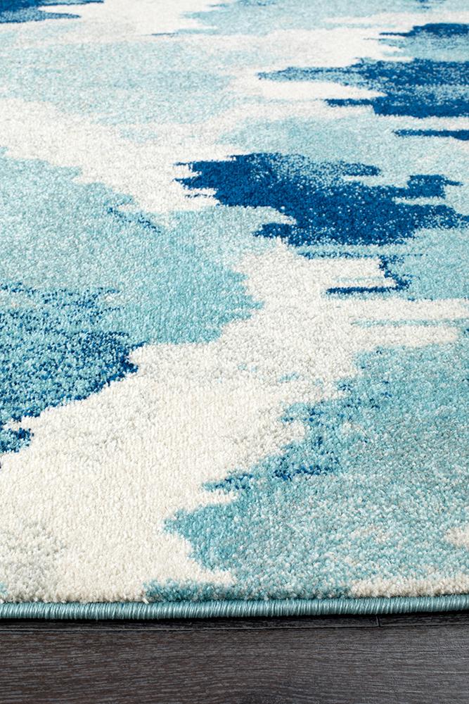 Mirage Lesley Whimsical Blue Rug