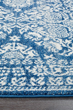Mirage Gwyneth Stunning Transitional Navy Rug