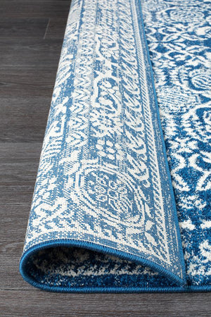 Mirage Gwyneth Stunning Transitional Navy Rug