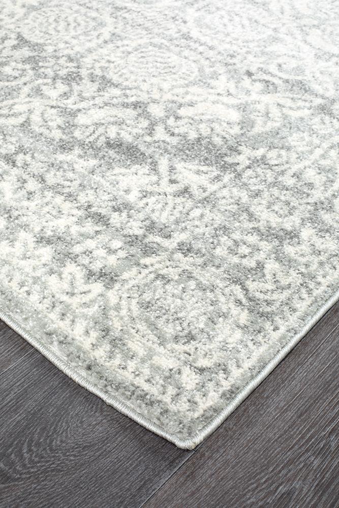 Mirage Gwyneth Stunning Transitional Silver Rug