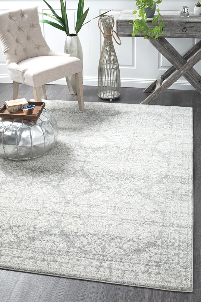 Mirage Gwyneth Stunning Transitional Silver Rug