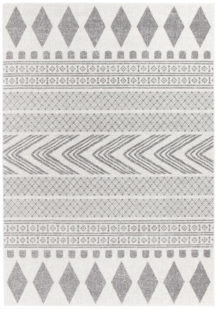 Mirage Adani  Modern Tribal Design Grey Rug