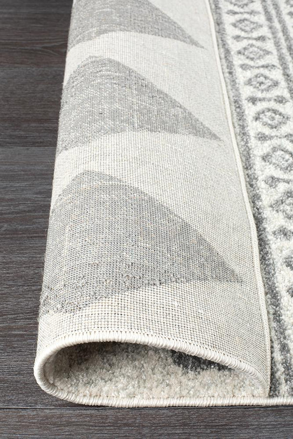 Mirage Adani  Modern Tribal Design Grey Rug