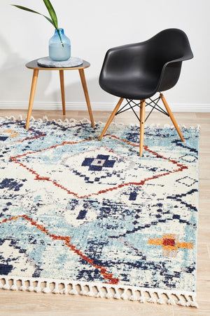 IBIZA 444 Blue Rug