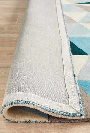 Matrix Pure Wool 901 Turquoise Rug
