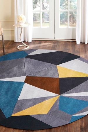 Matrix Pure Wool 902 Safari Round Rug
