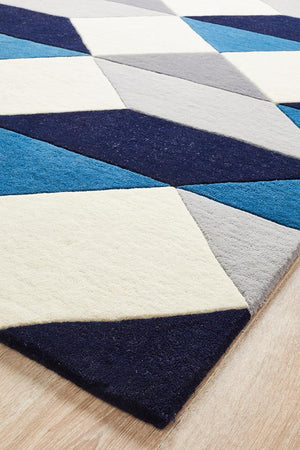 Matrix Pure Wool 904 Steel Rug