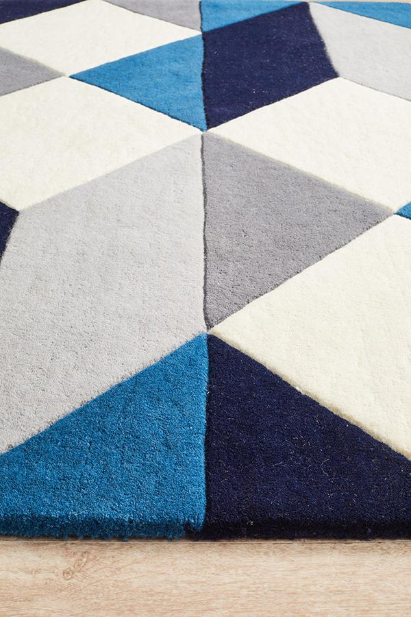 Matrix Pure Wool 904 Steel Rug