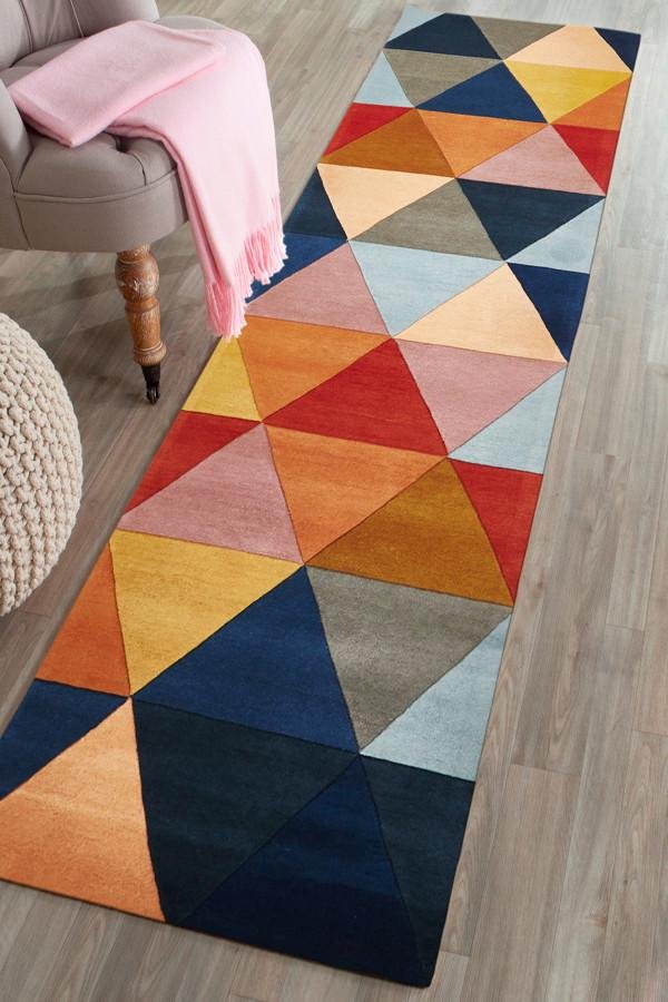 Matrix Pure Wool 905 Multi Runner Rug