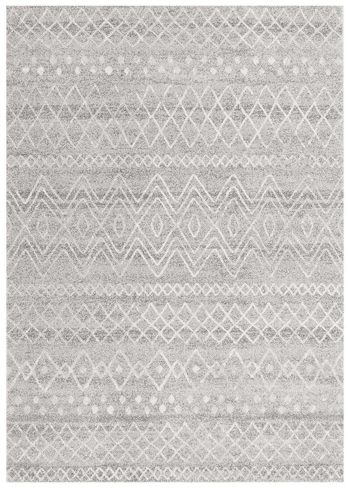 Oasis Nadia Grey Rustic Tribal Rug