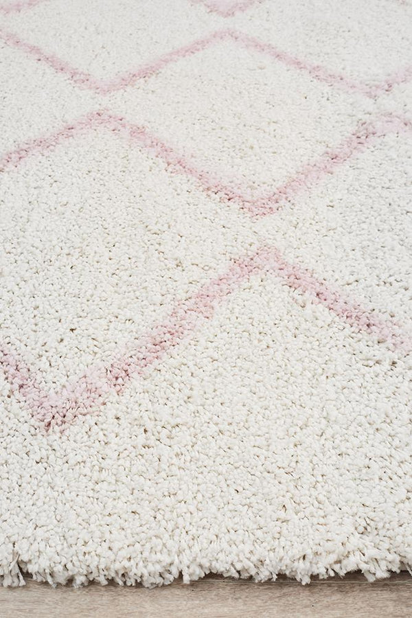 Saffron 11 Pink Rug