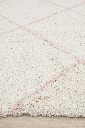 Saffron 22 Pink Rug