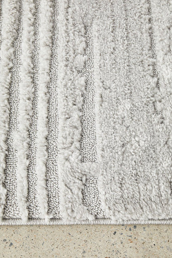 Serenade Ezra Silver Rug