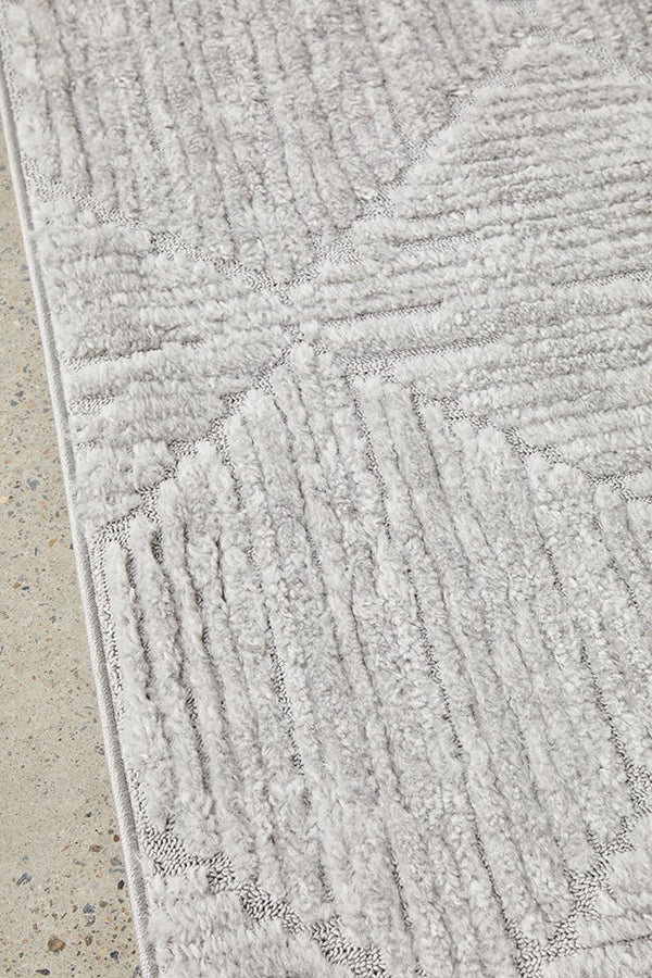 Serenade Shilo Silver Rug