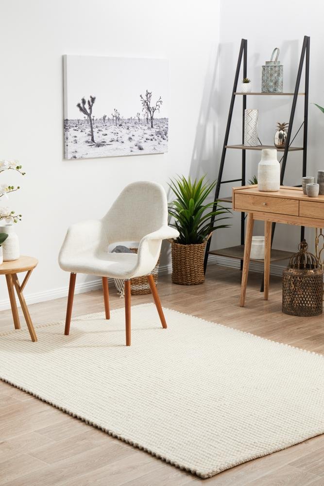 NATURE 400 White Rug