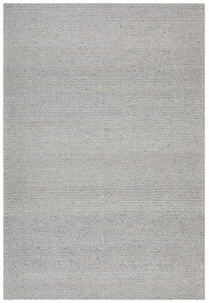AXON Oskar Felted Wool Striped Rug Grey