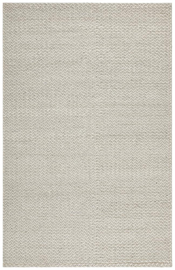 AXON Helena Woven Wool Rug Grey White