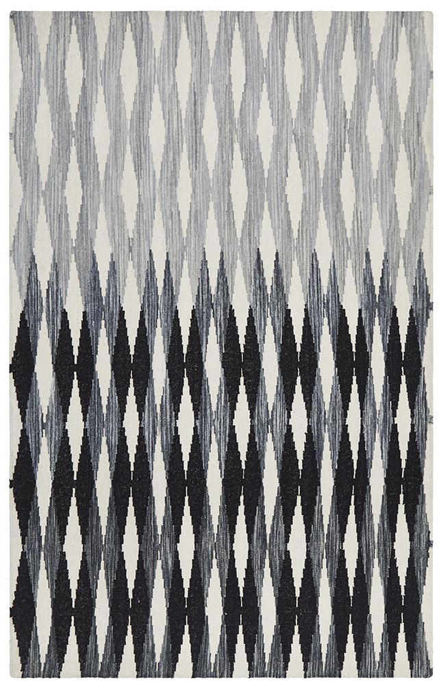 AXON Frida Uber Gradient Rug Black Grey White