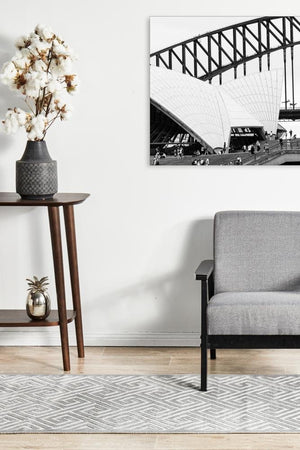 CITY Alice Silver Runner Rug