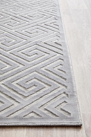 CITY Alice Silver Runner Rug