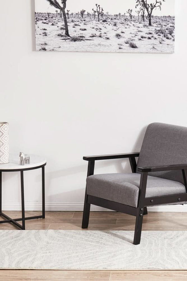 HALIX Savannah Silver Runner Rug