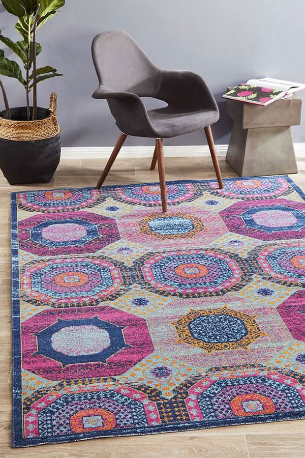 Alonzo Whisper Dots Multi Rug