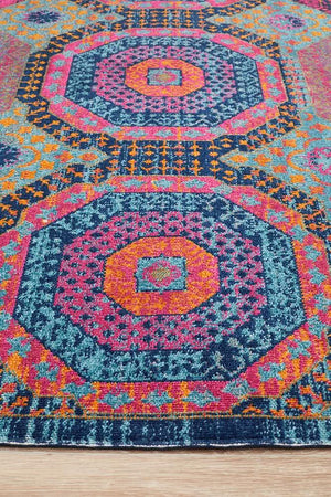 Alonzo Whisper Dots Multi Rug