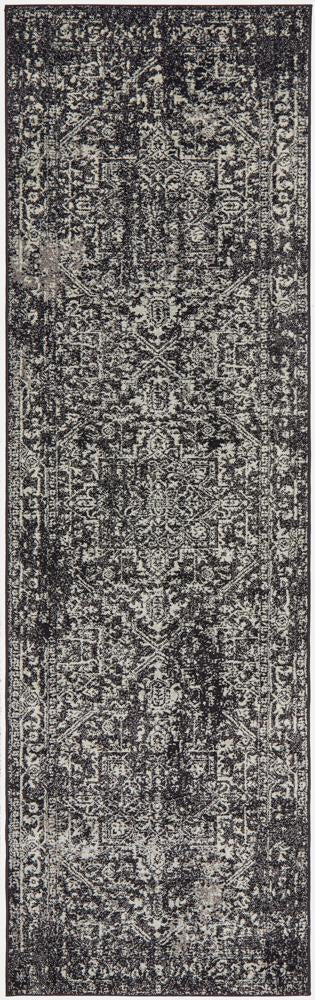 ENVI Scape Charcoal Transitional Runner Rug