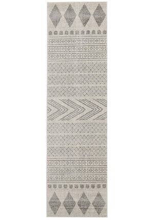 Mirage Adani  Modern Tribal Design Grey Rug